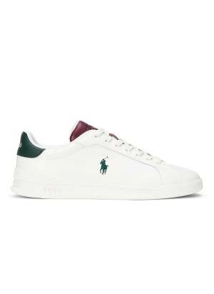 Scarpe Polo Ralph Lauren Heritage Court II Bianco E Verde 809949791001