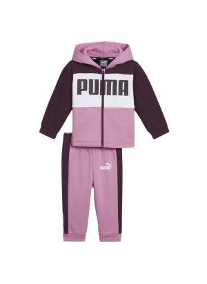 Tuta Puma Minicats Colorblock Zip E Cappuccio Rosa | Puma | 