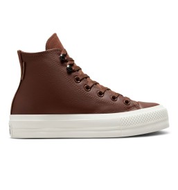 Scarpe Converse Chuck Taylor All Star Lift Hi Platform Egret Bear Marrone A10362C