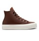 Scarpe Converse Chuck Taylor All Star Lift Hi Platform Egret Bear Marrone A10362C