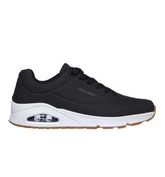 Scarpe Skechers Uno Stand On D Air Nero E Bianco 73690 BLK