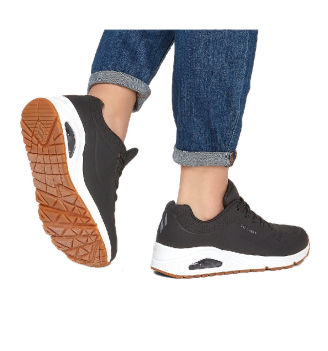Scarpe Skechers Uno Stand On Air D Nero E Bianco | Skechers | 