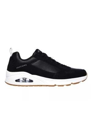 Scarpe Skechers Uno Stacre Nero E Bianco 52468 BKW