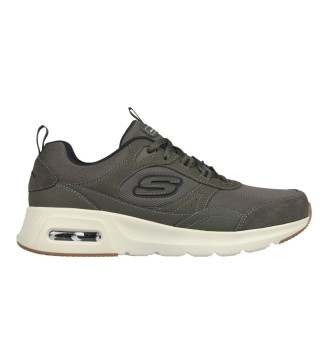 Scarpe Skechers Air Court Homegrown Olive Verde E Bianco 232646 OLV
