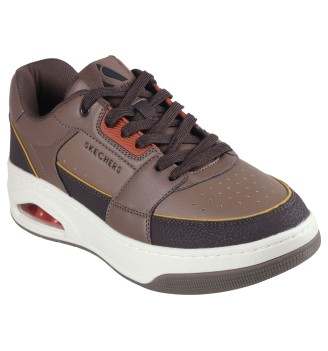 Scarpe Skechers Uno Court Low Post Marrone Scuro | Skechers | 