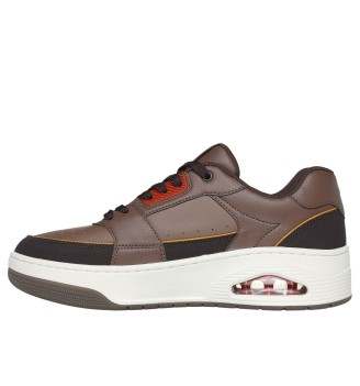 Scarpe Skechers Uno Court Low Post Marrone Scuro | Skechers | 