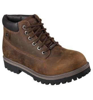 Scarpe Skechers Sergeants Verdict Marrone Scuro | Skechers | 