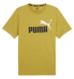 T-Shirt Puma Essential 2 Col Logo Tee Giallo 586759-28