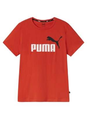 T-Shirt Puma Essential 2 Col Logo Tee Rosso 586759-84