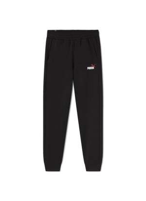 Pantaloni Puma Essentials 2 Col Logo Fleece Nero 586767-81