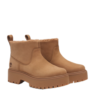 Stivali Timberland Mid Warm Lined Wheat Marrone | Timberland | 