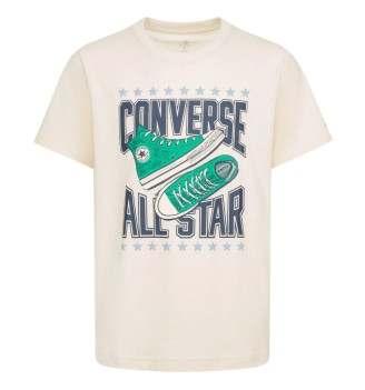 T-Shirt Converse All Star Cnvb Graphic Scarpe Verde E Bianco 9CG192-W0L