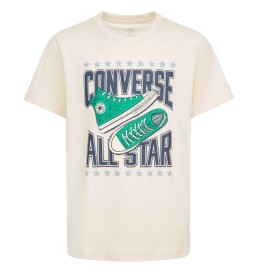 T-Shirt Converse All Star Cnvb Graphic Scarpe Verde E Bianco 9CG192-W0L