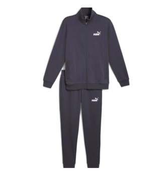 Tuta Puma Clean Sweat Suit Blu Navy 585841-69