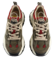 Scarpe Buffalo Trail One Vegan Nubuck Mesh Khaki Verde E Rosso | Buffalo | 