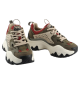 Scarpe Buffalo Trail One Vegan Nubuck Mesh Khaki Verde E Rosso | Buffalo | 