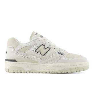 Scarpe New Balance 550 Bianco E Grigio Chiaro bbw550rf