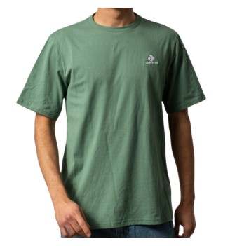 T-Shirt Converse Star Chevron Go-To Embroidered Verde 10023876-A32