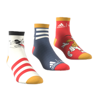 Calzini Adidas Disney Bambini 3 Paia Multicolore | Adidas | 
