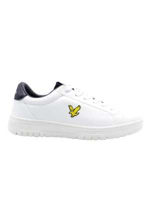 Scarpe Lyle & Scott Evanton Spt Bianco E Blu LS302018AM 01 WHBK