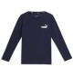 Felpa Puma Essentials Junior Blu Navy 586962-06