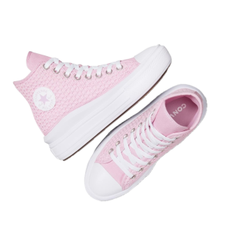 Scarpe Converse Chuck Taylor All Star Move Hi Stardust Donna Lilla | Converse | 