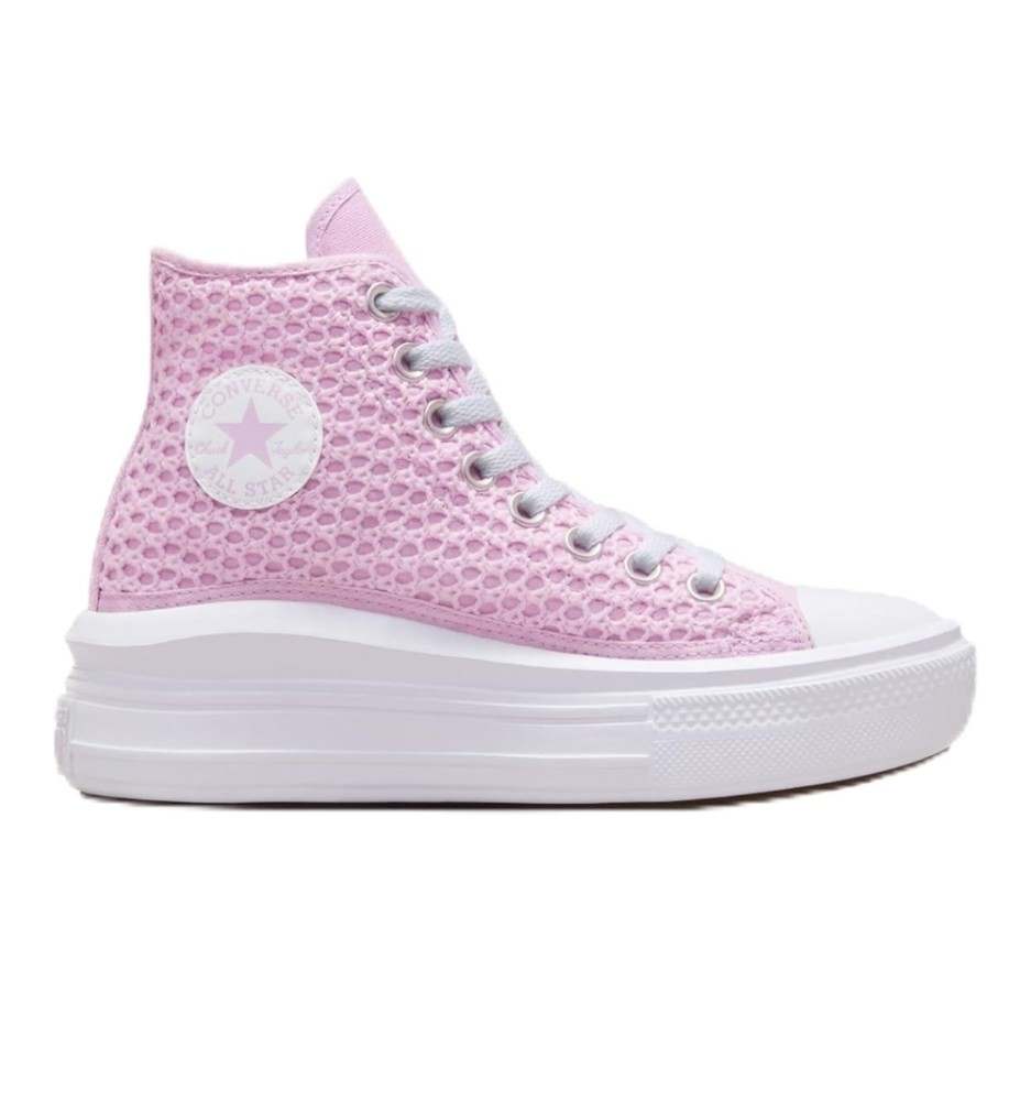 Scarpe Converse Chuck Taylor All Star Move Hi Stardust Donna Lilla A07358C