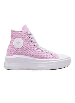 Scarpe Converse Chuck Taylor All Star Move Hi Stardust Donna Lilla A07358C