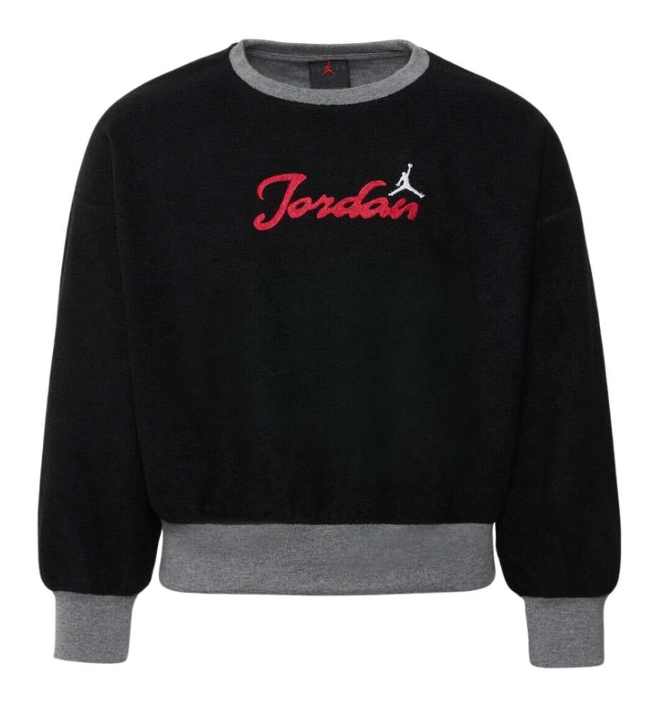 Felpa Nike Jordan Junior Meta Enchantment Cozy Nera 45D519-023