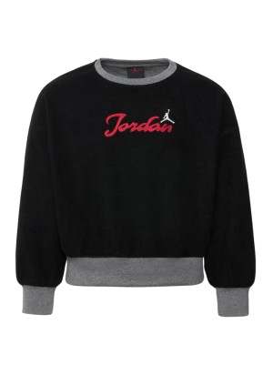 Felpa Nike Jordan Junior Meta Enchantment Cozy Nera 45D519-023