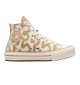 Scarpe Converse Chuck Taylor All Star EVA Lift Leopard Egret E Marrone A11112C