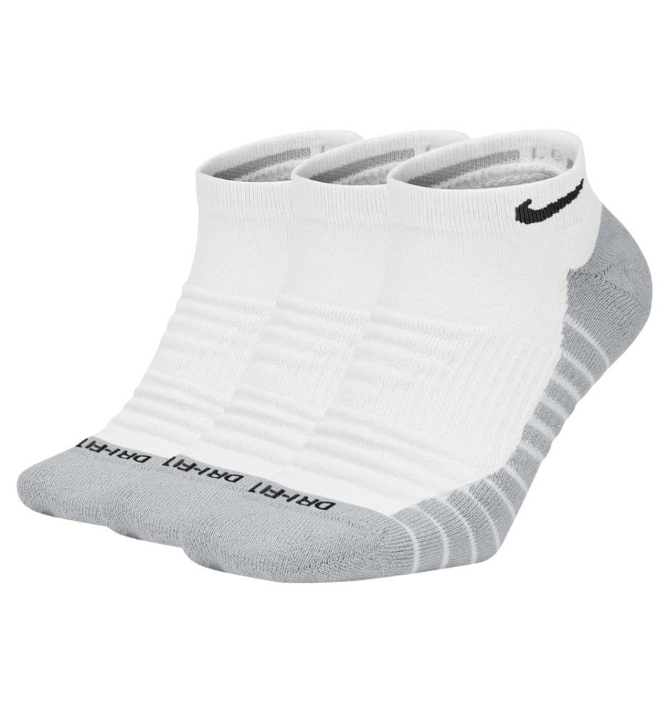 Calzini Nike Everyday Max Cushioned No Show 3 Paia Bianco SX6964-100