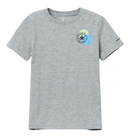 T-Shirt Converse Spray Smiley Box Grigio 9CC738-042