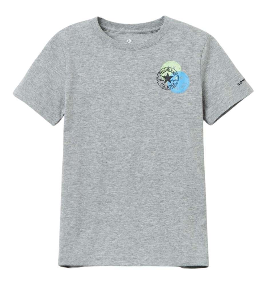 T-Shirt Converse Spray Smiley Box Grigio 9CC738-042