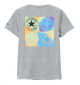T-Shirt Converse Spray Smiley Box Grigio | Converse | 