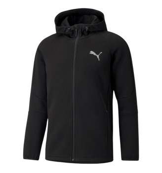 Felpa Puma Evostripe Cappuccio E Zip Nero 589424-01