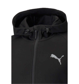 Felpa Puma Evostripe Cappuccio E Zip Nero | Puma | 