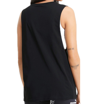 Canotta Puma Essentials Cut Off Tank Logo Nero | Puma | 