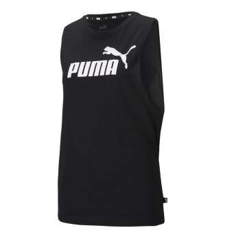 Canotta Puma Essentials Cut Off Tank Logo Nero 586864-01