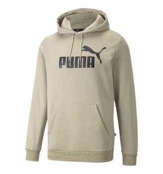Felpa Puma Essentials Big Logo Grigio Verde 586687-42