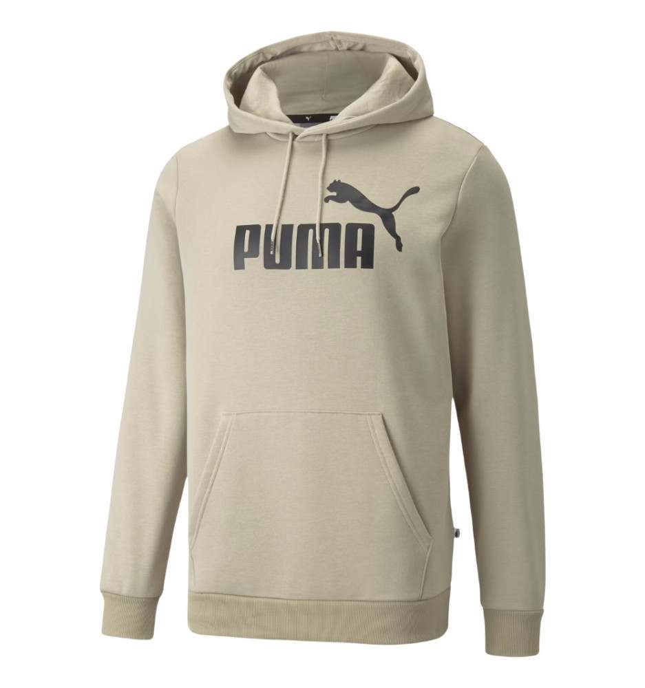 Felpa Puma Essentials Big Logo Grigio Verde 586687-42