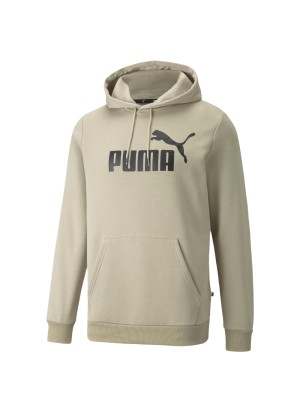 Felpa Puma Essentials Big Logo Grigio Verde 586687-42