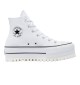 Scarpe Converse Chuck Taylor All Star Trek Platform Bianco 573061C