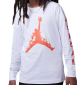 Felpa Nike Jordan Logo Fiamma Bianco | Jordan | 