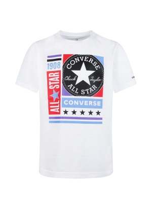 T-shirt Converse Renew GFX Bianco 9CC731-001