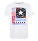 T-shirt Converse Renew GFX Bianco 9CC731-001