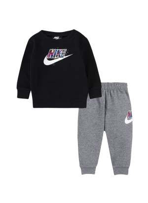 Tuta Nike Thrill Felpa E Pantaloni Nero E Grigio 66J175-GEH