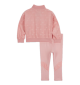 Tuta Nike Air Velour Felpa Zip E Leggings Rosa | Nike | 