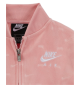 Tuta Nike Air Velour Felpa Zip E Leggings Rosa | Nike | 