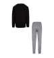 Tuta Nike Thrill Felpa E Pantaloni Jr Nero E Grigio | Nike | 